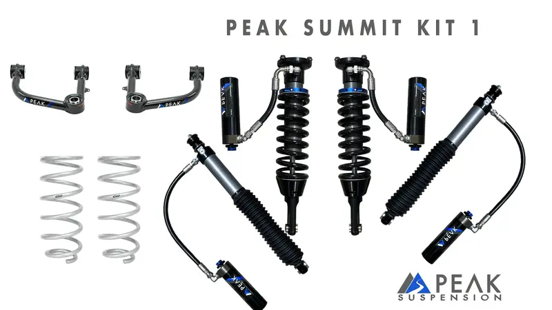 Peak Suspension 2.5" Summit Kit For 4Runner (2010-2024) 1