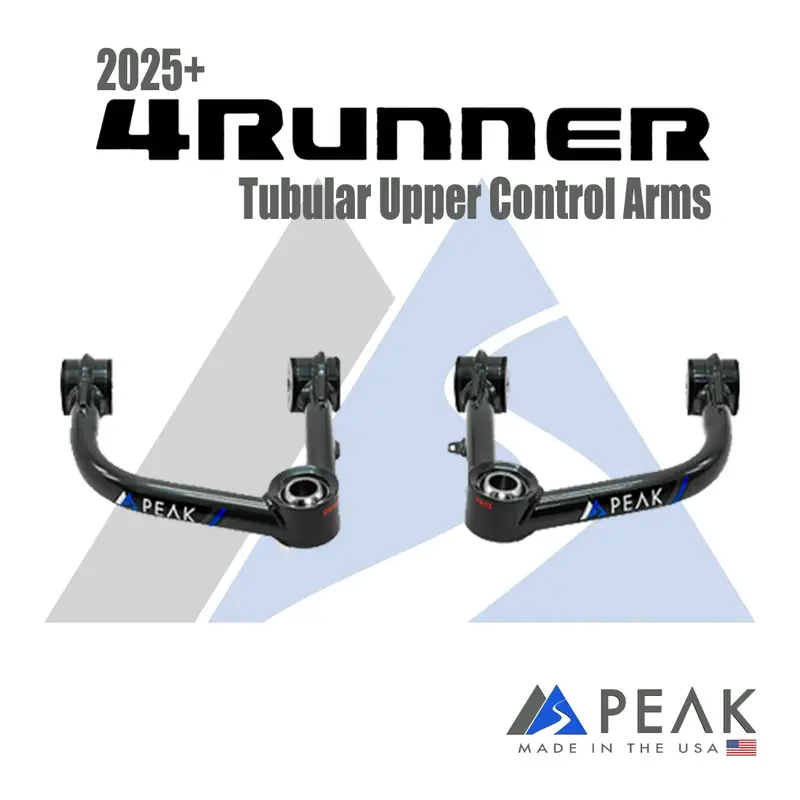 Peak Suspension Tubular Upper Control Arms For 4Runner (2025-Current) 1