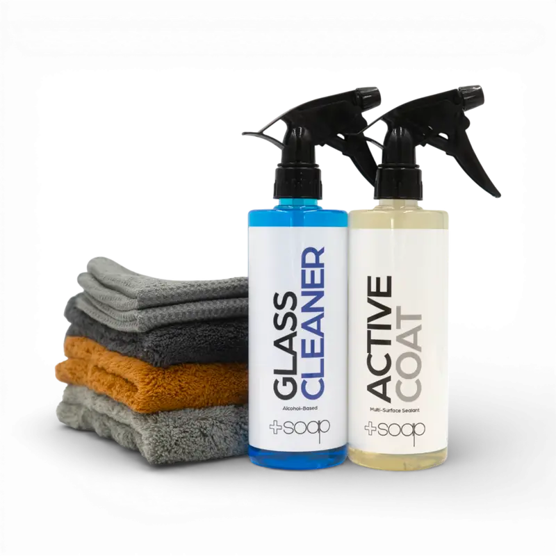Plus Soap Clarity Glass Cleaner And Sealant Combo 1