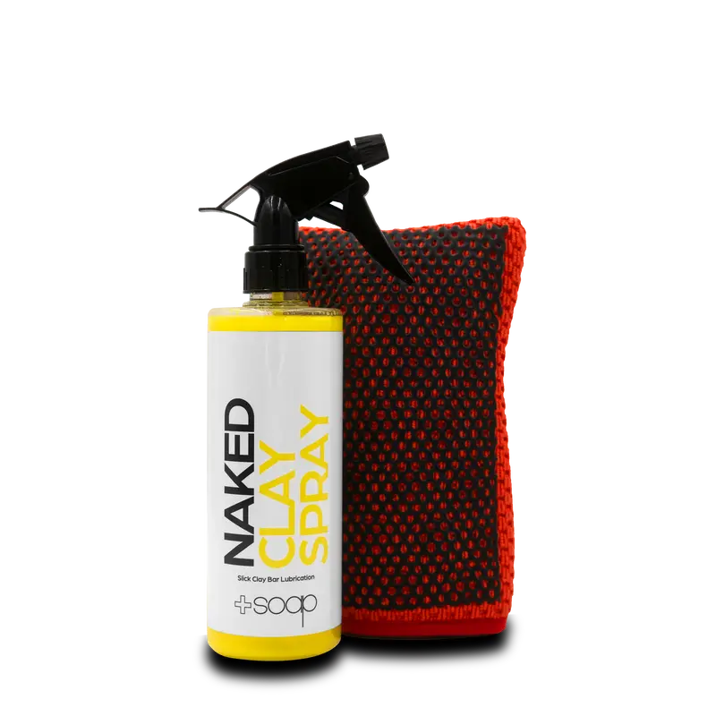 Plus Soap Clay Spray + Clay Mitt Combo 1