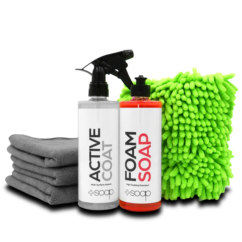 Plus Soap Wash & Protect Kit 1
