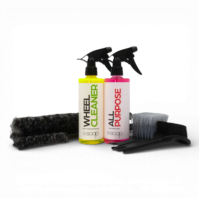 Plus Soap Wheel & Tire Clean Detail Kit 1