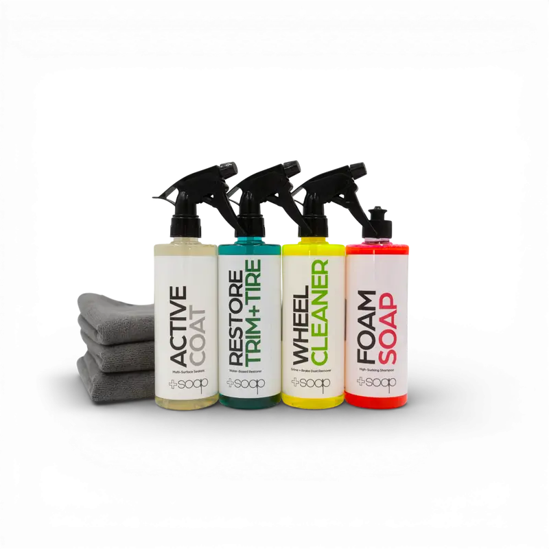 Plus Soap Wheel & Tire Ultimate Clean Kit 1