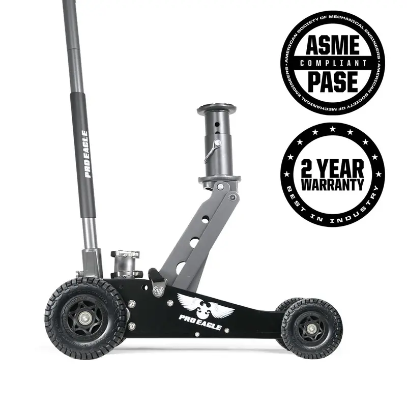 Pro Eagle 2 Ton Big Wheel Off Road Jack "The Beast" 1