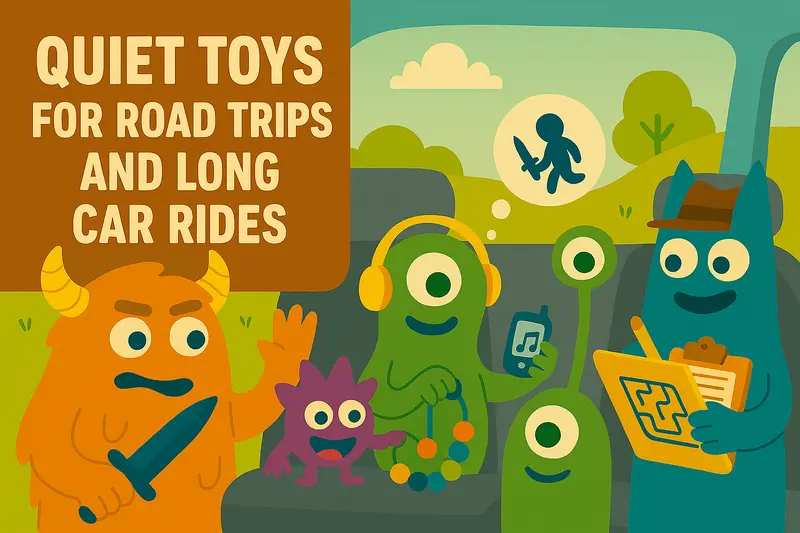 Quiet Toys For Road Trips And Long Car Rides — Parent Survival Framework 1
