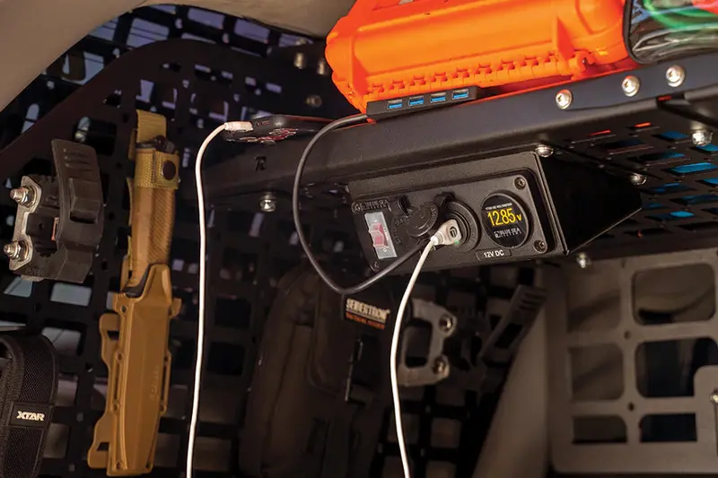 Rago Fabrication The 12 Volt Accessory Panel Mount 1