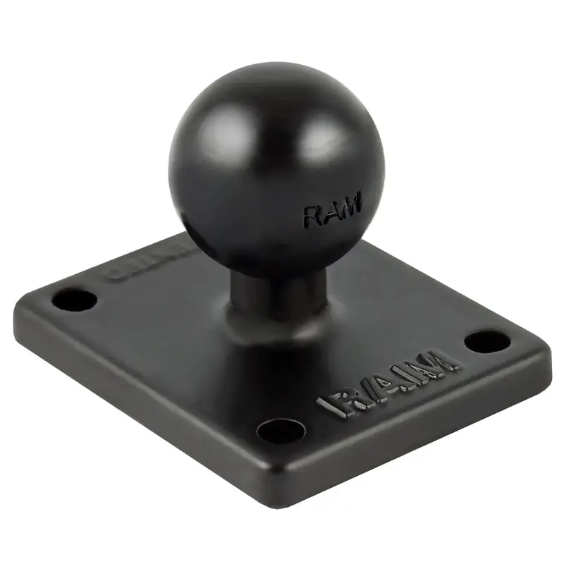 Ram Mounts Ball Adapter With Amps Plate 1