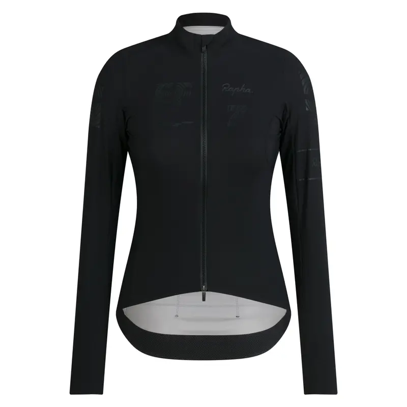 Rapha Ef Women's Pro Team Ls Shadow Jersey - Blackout 1