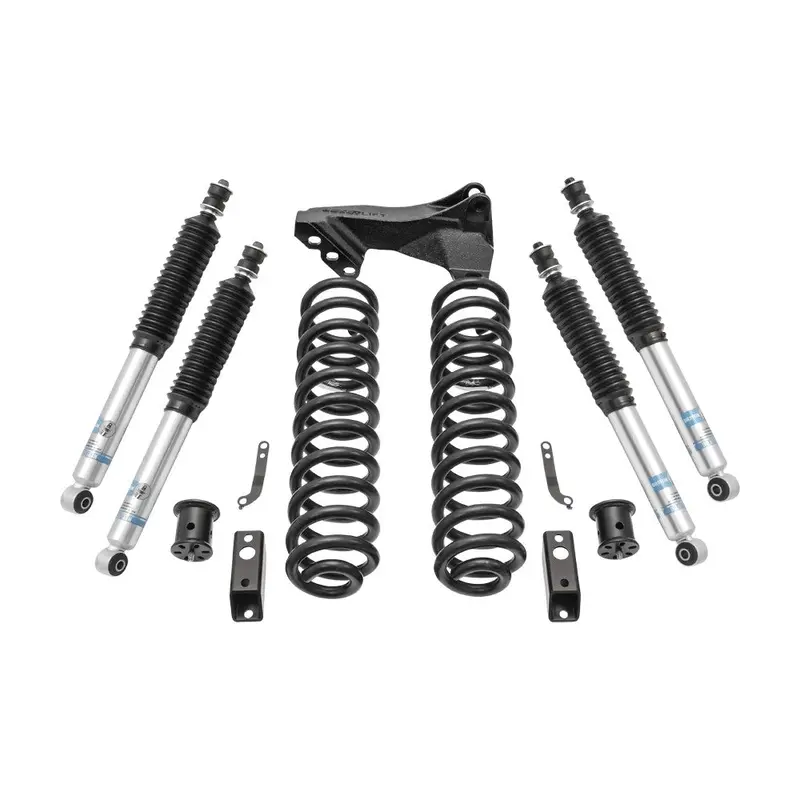 Readylift 2.5'' Coil Spring Front Lift Kit W/ Bilstein Front/Rear Shocks & Front Track Bar Bracket Fits Ford F350 Diesel 2017-2019 1