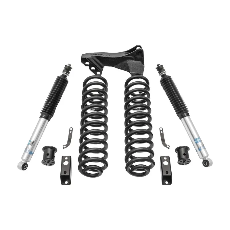 Readylift 2.5'' Coil Spring Front Lift Kit W/ Bilstein Front Shocks & Front Track Bar Bracket Fits Ford F350 Diesel 2011-2016 1