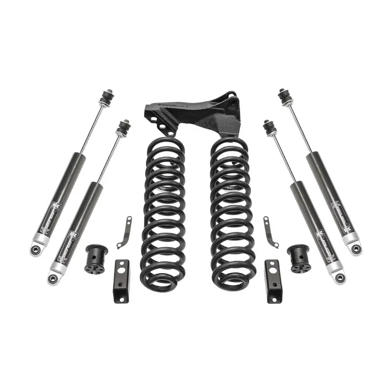 Readylift 2.5'' Coil Spring Front Lift Kit W/ Falcon 1.1 Monotube Front/Rear Shocks & Front Track Bar Bracket Fits Ford F350 Diesel 2011-2016 1