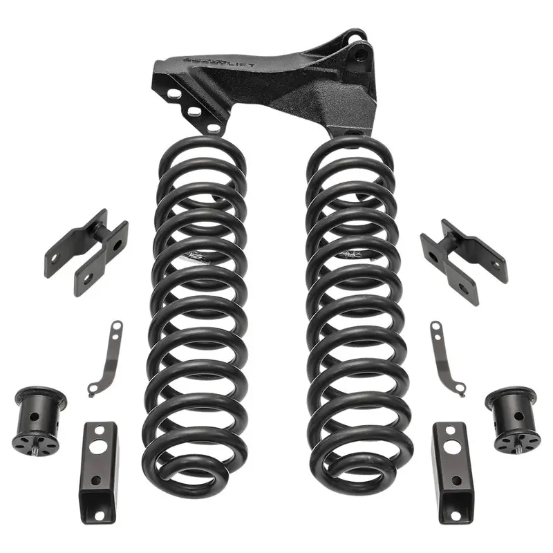Readylift 2.5'' Coil Spring Front Lift Kit W/ Front/Rear Shock Extensions & Front Track Bar Bracket Fits Ford F350/F450 Diesel 2020-2024 1