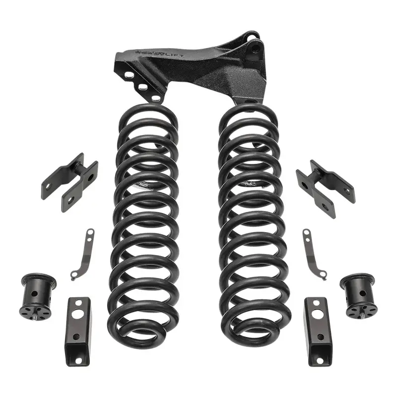 Readylift 2.5'' Coil Spring Front Lift Kit W/ Front Shock Extensions & Front Track Bar Bracket Fits Ford F350 Diesel 2011-2019 1