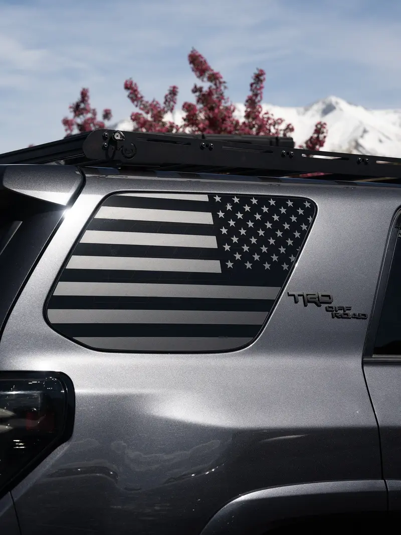 Rear Quarter Panel Window Decals For 4Runner (2010-2024) 1