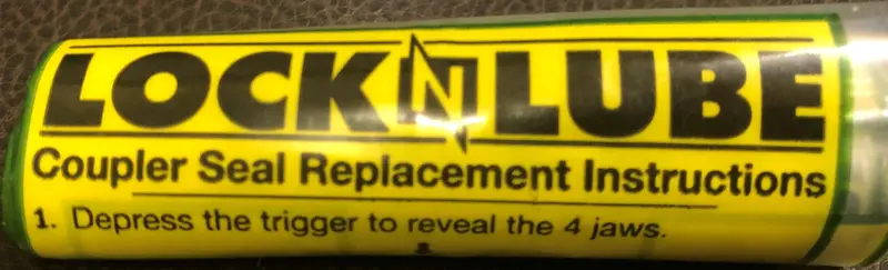 Replacement Seal Kit For Grease Coupler Locknlube 1