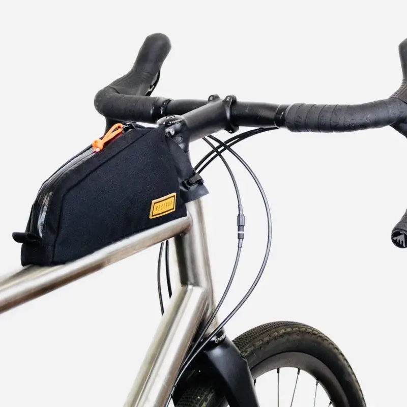Restrap Top Tube Bag Bolt-On .8L Black 1