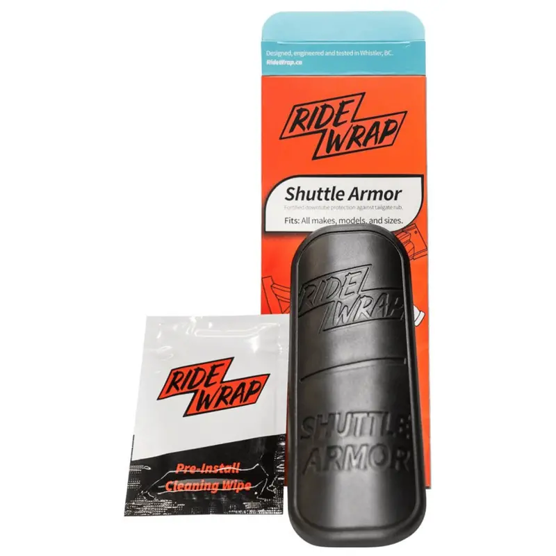 Ridewrap Shuttle Armour Black Downtube Protector 1