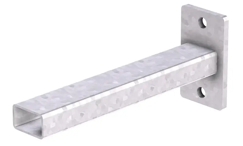 Ritchie Feed Barrier Bolt Through Flat End Brackets 1