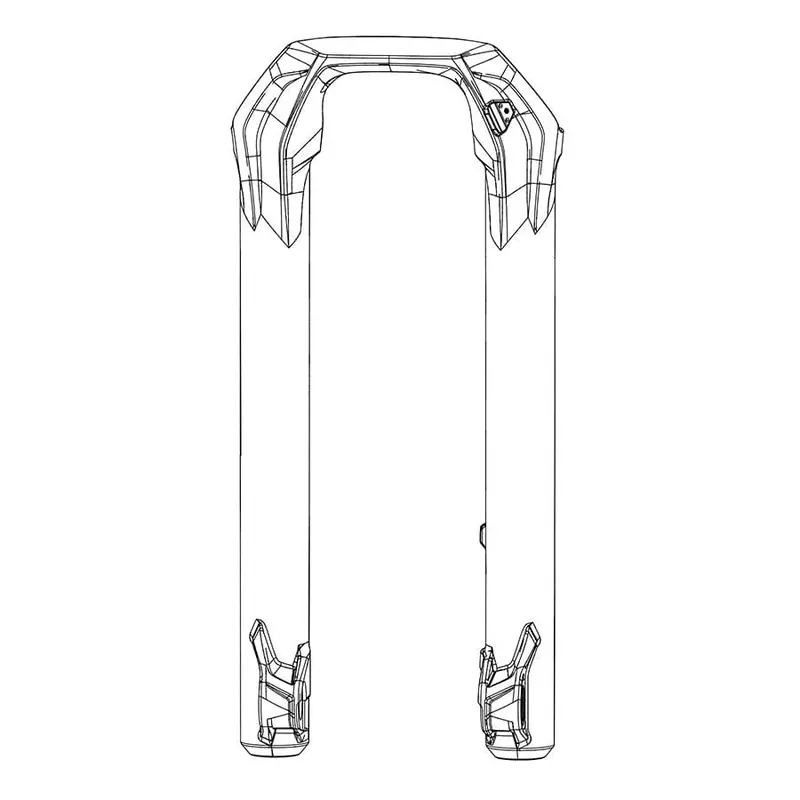 Rockshox Lower Leg - Boxxer Ult Red 1