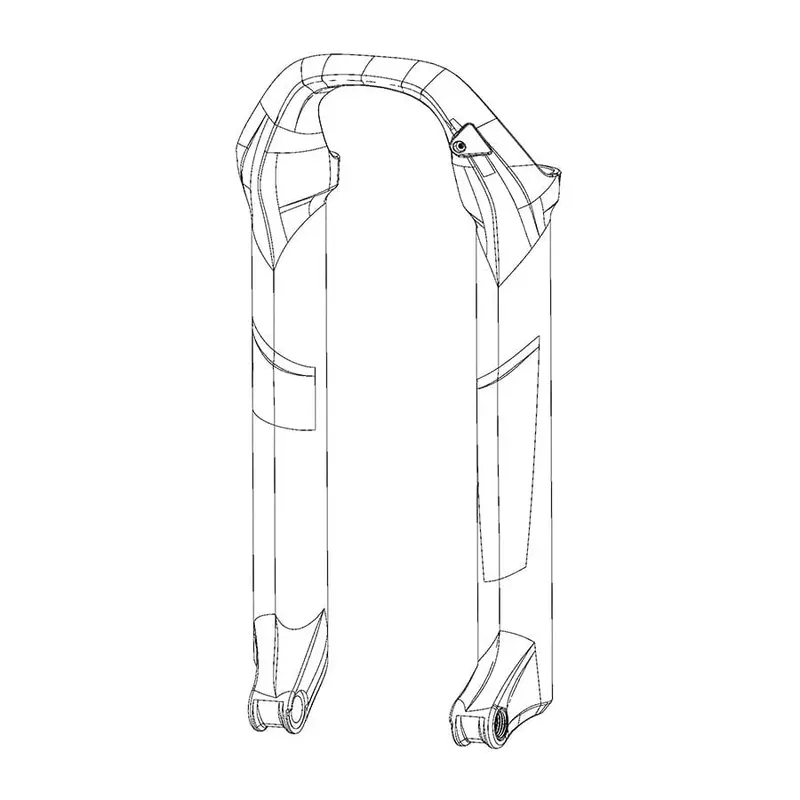 Rockshox Lower Leg - Pike Dj 26 Sil 1