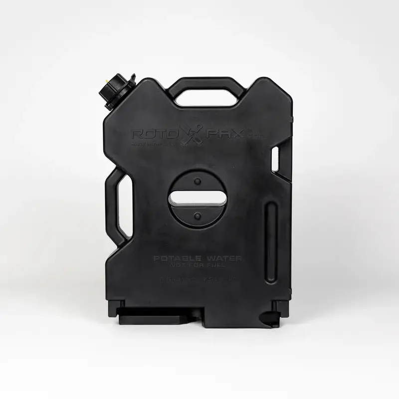 Rotopax 2 Gallon Water Black 1