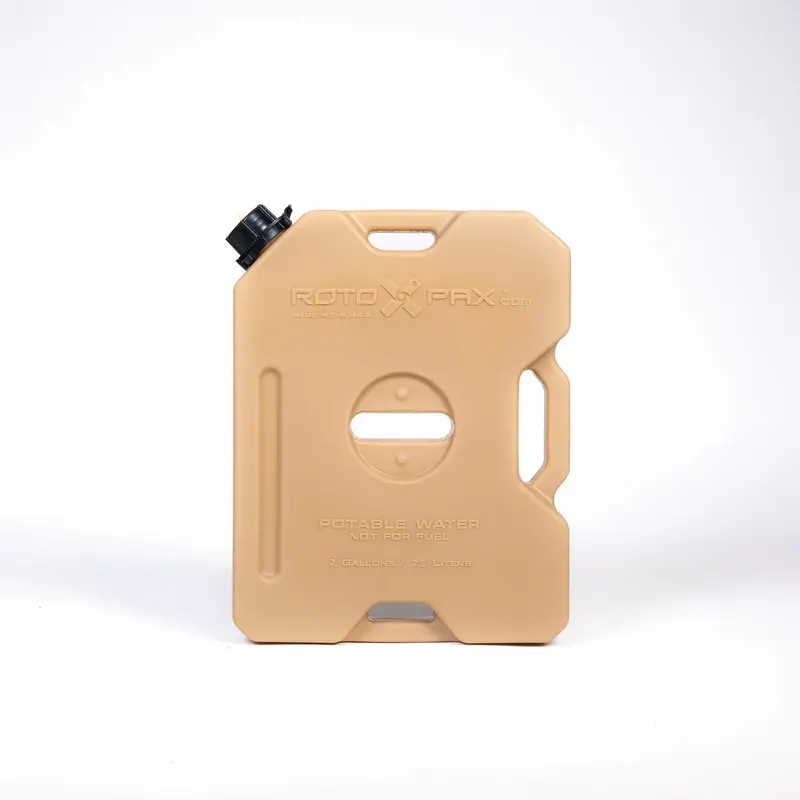 Rotopax 2 Gallon Water Gen 2 Tan 1