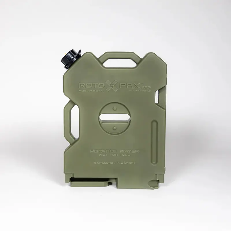 Rotopax 2 Gallon Water Green 1