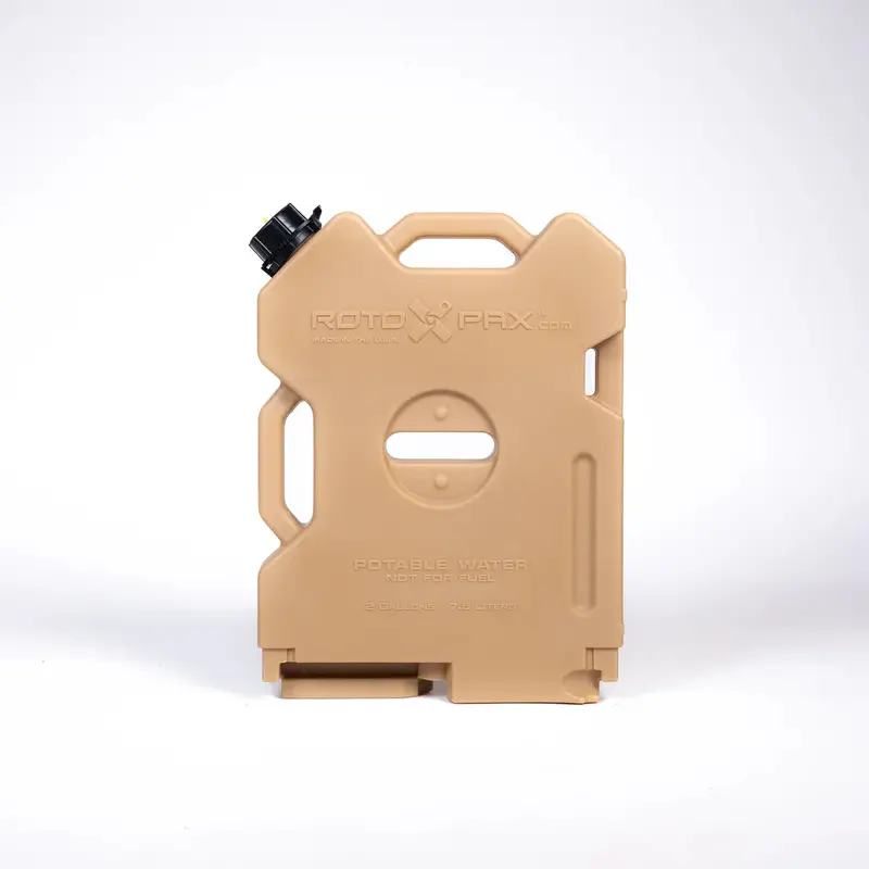 Rotopax 2 Gallon Water Tan 1