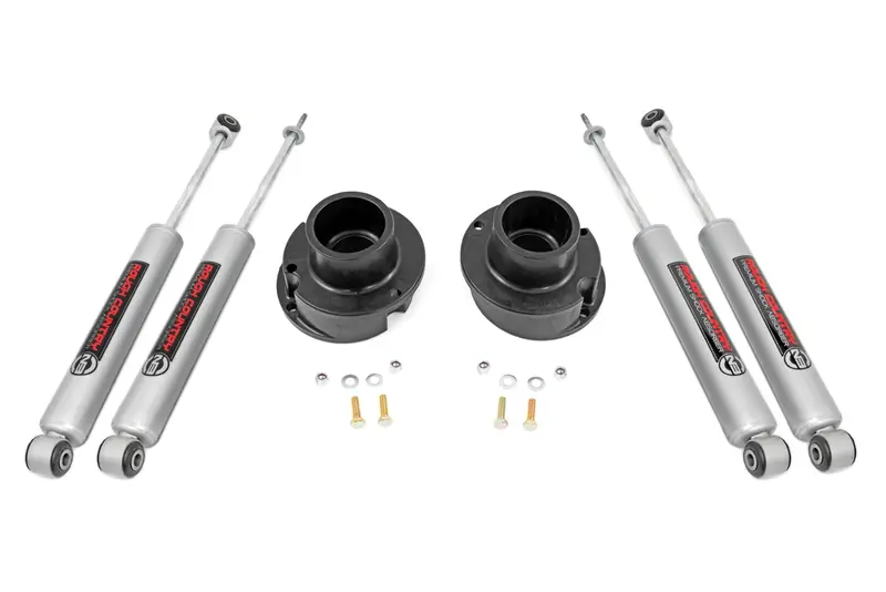 Rough Country 2.5 Inch Leveling Kit Rr Leaf N3 Fits Dodge Ram 3500 4Wd 2013-2024 1