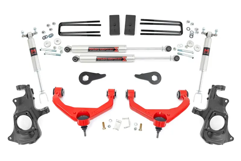 Rough Country 3.5 Inch Knuckle Lift Kit M1 Fits Chevrolet/Gmc 3500 2/4Wd 2011-2019 1