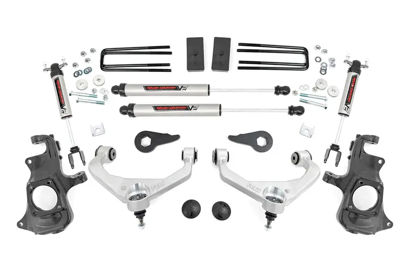 Rough Country 3.5 Inch Knuckle Lift Kit V2 Fits Chevrolet/Gmc 3500 2/4Wd 2011-2019 1