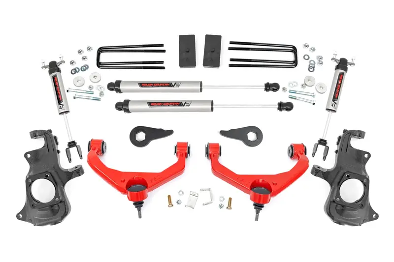 Rough Country 3.5 Inch Knuckle Lift Kit V2 Fits Chevrolet/Gmc 3500 2/4Wd 2011-2019 1