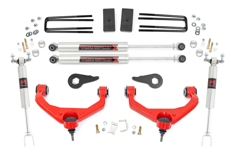Rough Country 3.5 Inch Lift Kit M1 Fits Chevrolet/Gmc 2/4Wd 2011-2019 1