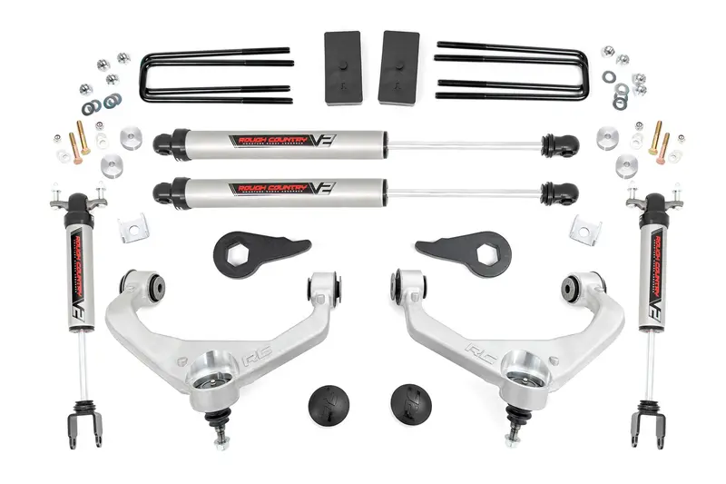 Rough Country 3.5 Inch Lift Kit V2 Fits Chevrolet/Gmc 2/4Wd 2011-2019 1