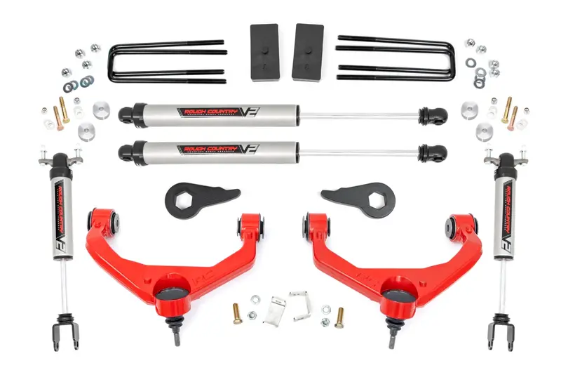 Rough Country 3.5 Inch Lift Kit V2 Fits Chevrolet/Gmc 3500 2/4Wd 2011-2019 1