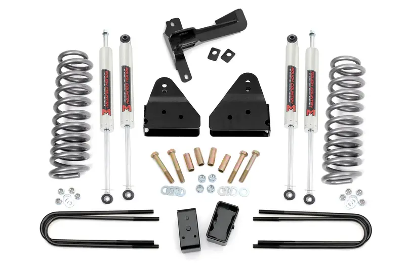 Rough Country 3 Inch Lift Kit Fr Springs M1 Fits Ford F-350 4Wd 2005-2007 1