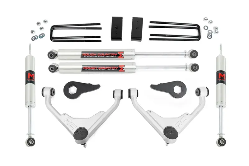 Rough Country 3 Inch Lift Kit M1 Fk/Ff Fits Chevrolet/Gmc 3500 2/4Wd 2001-2024 1