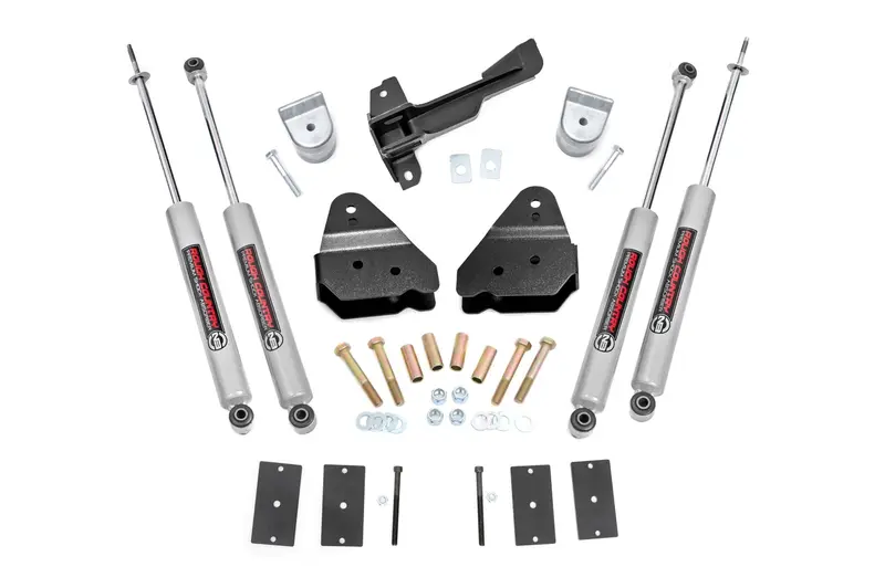 Rough Country 3 Inch Lift Kit Tremor N3 Fits Ford F-350 4Wd 2019-2022 1