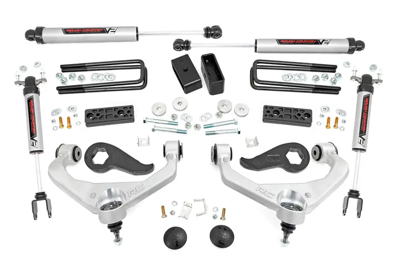 Rough Country 3 Inch Lift Kit Ucas V2 Fits Chevrolet/Gmc 3500 2/4Wd 2020-2024 1