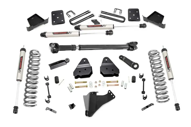 Rough Country 4.5 Inch Lift Kit D/S V2 Fits Ford F-350 4Wd 2017-2022 1