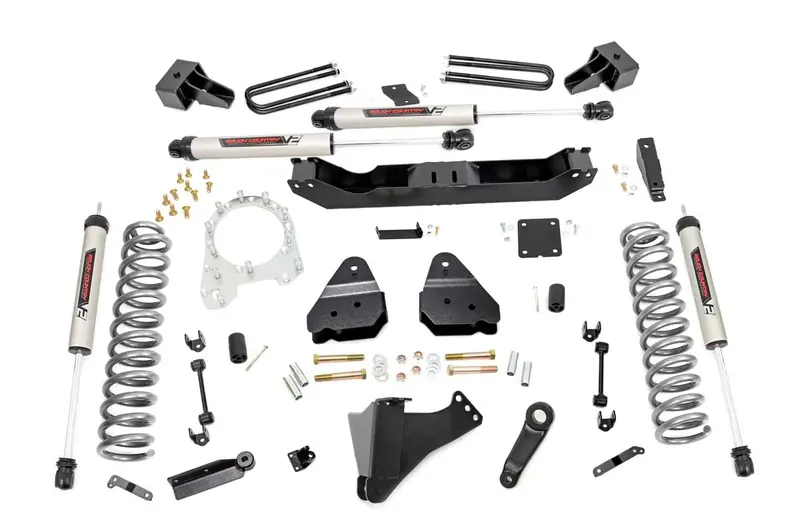 Rough Country 4.5 Inch Lift Kit Dually V2 Fits Ford F-350 4Wd 2017-2022 1