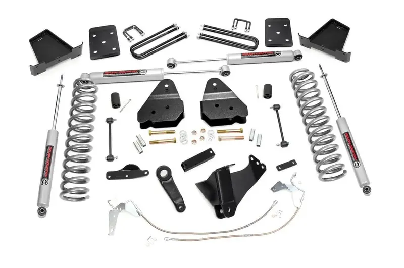 Rough Country 4.5 Inch Lift Kit Fits Ford F-350 4Wd 2008-2010 1