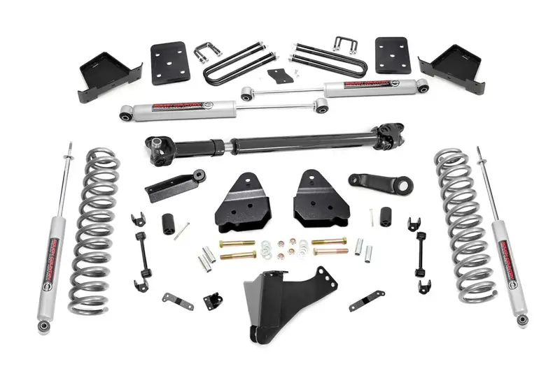 Rough Country 4.5 Inch Lift Kit Fr D/S Fits Ford F-350 4Wd 2017-2022 1