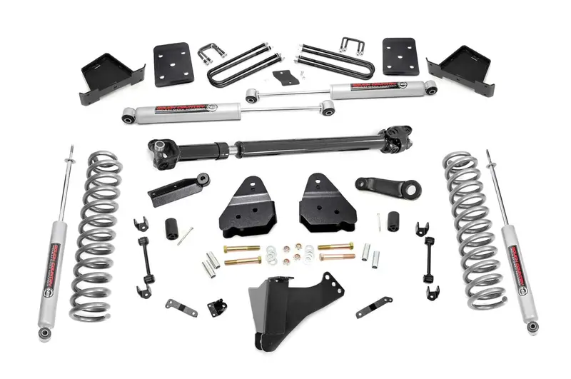 Rough Country 4.5 Inch Lift Kit Front D/S Fits Ford F-350 4Wd 2017-2022 1