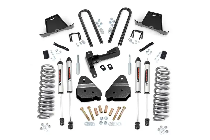 Rough Country 4.5 Inch Lift Kit V2 Fits Ford F-350 4Wd 2005-2007 1