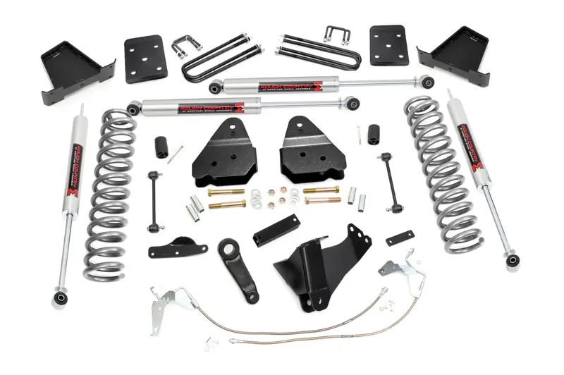 Rough Country 4.5 Inch Lift Kit W/O Overloads M1 Fits Ford F-350 4Wd 2008-2010 1