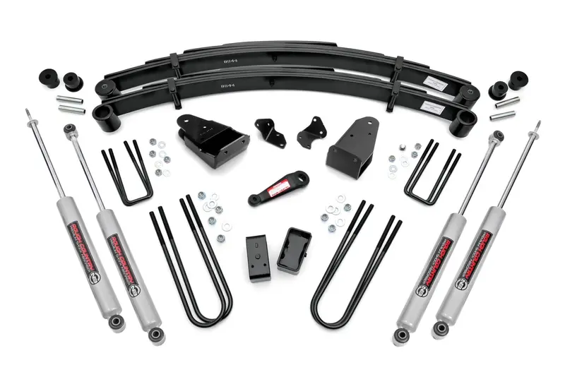 Rough Country 4 Inch Lift Kit Fits Ford F-350 4Wd 1982-1985 1