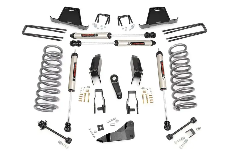 Rough Country 5 Inch Lift Kit Diesel V2 Fits Dodge Ram 3500 4Wd 2003-2007 1