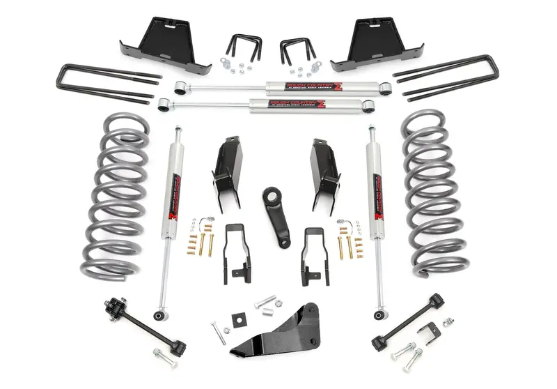 Rough Country 5 Inch Lift Kit Gas M1 Fits Dodge Ram 3500 4Wd 2003-2007 1