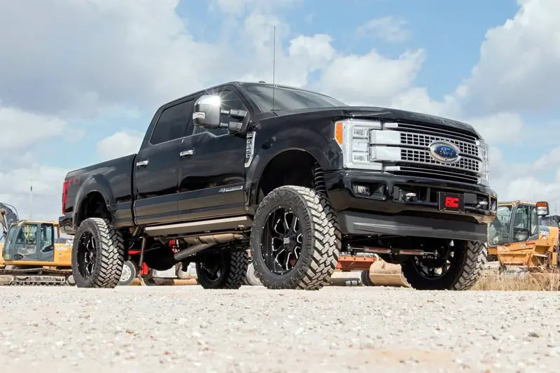 Rough Country 6 Inch Lift Kit 4-Link D/S Vertex Fits Ford F-350 4Wd 2017-2022 2